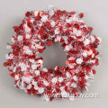 CHRISTMAS RED AND WHITE GARLAND